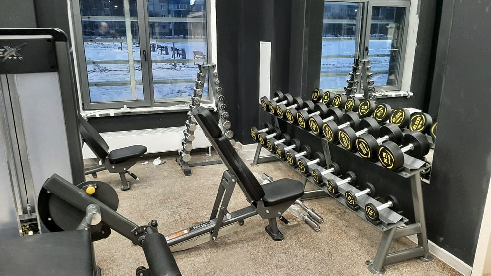 Футбольный манеж Домодедово (тренажёрный зал) Футбольный манеж Домодедово (тренажёрный зал)